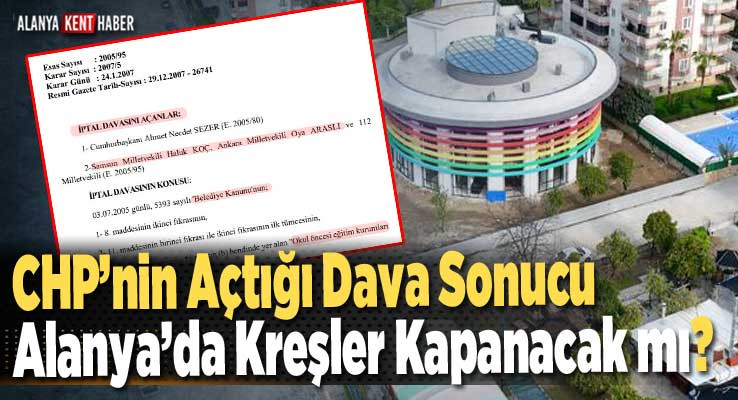 CHP’nin Açtığı Dava Sonucu  Kreşler Kapanacak mı? 